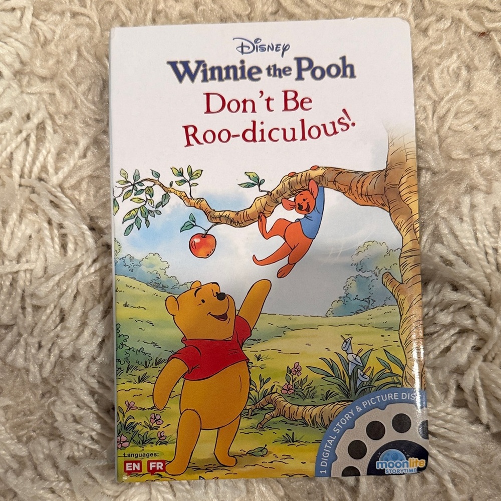 Disney Winnie the Pooh "Don't Be Roo-diculous!" Moonlite Disc